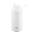 Frank Green Ultimate Ceramic Reusable Bottle with Straw 1L (34oz) Cloud