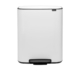 Brabantia Bo Pedal Bin 60L White