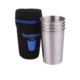 D.Line Tumblers To Go 350ml Set of 4 Silver