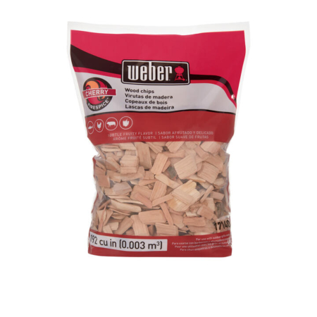 Weber Cherry Wood Chips 900g