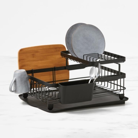 Kitchen Pro Tidy Dish Rack Black