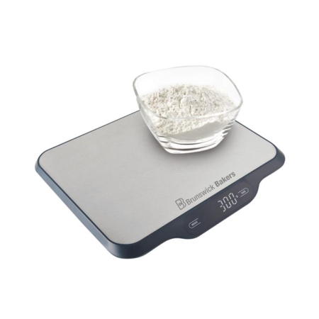 Brunswick Bakers Heavy Duty Digital Baker Scale 30kg Black