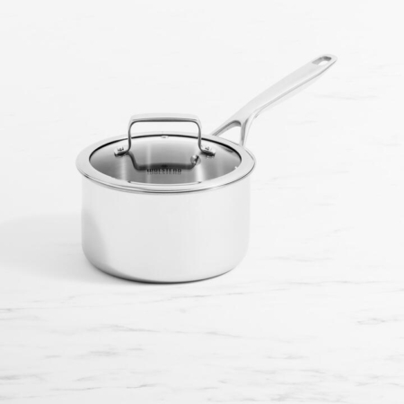 Wolstead Superior Steel Saucepan with Lid 18cm