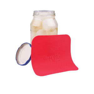 Appetito Silicone Jar Opener Red