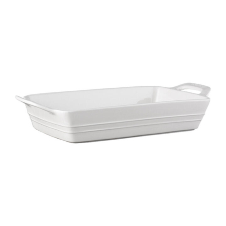 Ecology Signature Rectangular Baker 37x19.5cm White