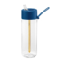 Frank Green Original Reusable Bottle with Straw 740ml (25oz) Deep Ocean