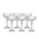 Bormioli Rocco America '20s Cocktail Coupe Glass 220ml Set of 6