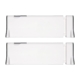 OXO Good Grips Expandable Dresser Drawer Divider 2pk White