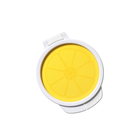 OXO Good Grips Cut & Keep Silicone Lemon Saver Yellow