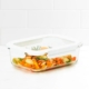 Kitchen Pro VersaLock Rectangular Glass Container 1.5L White
