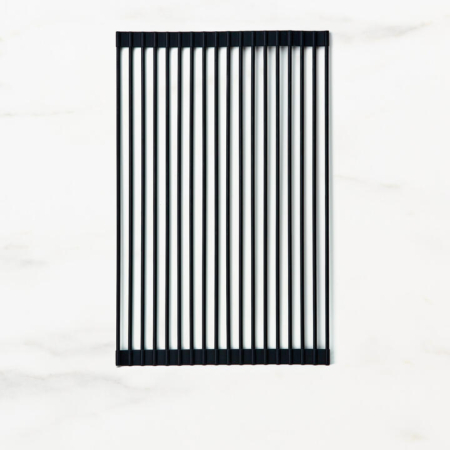 Kitchen Pro Tidy Drying Rack & Trivet 52x33cm Black