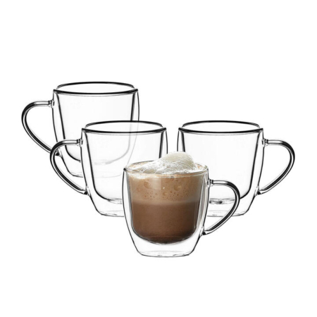 Salisbury & Co Duo Double Wall Cup 90ml Set of 4