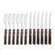 Tramontina Polywood Traditional Steak Cutlery Set 12pc