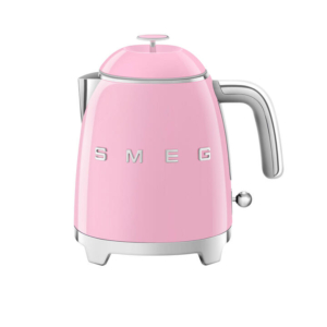 Smeg 50's Retro Style KLF05 Mini Kettle 800ml Pastel Pink