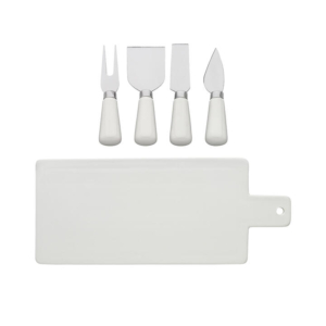 Ecology Origin Cheese Knife and Board Set 5pc