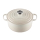 Le Creuset Signature Cast Iron Round Casserole 28cm - 6.7L Meringue