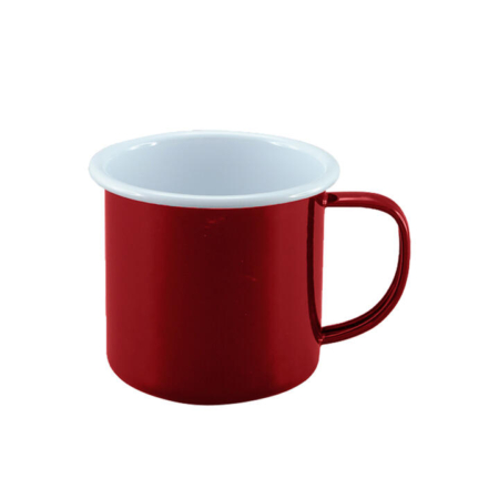 Falcon Enamelware Mug 350ml Red