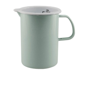 Falcon Enamelware Measuring Jug 1L Duck Egg Blue