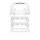Avanti Rectangular 2 Tier Cupcake and Cake Carrier