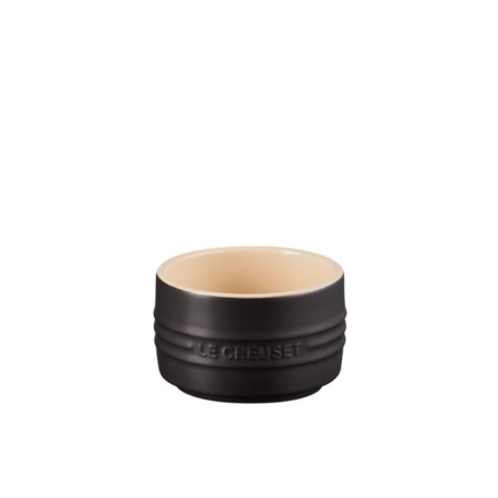 Le Creuset Stoneware Stackable Ramekin 9cm Satin Black
