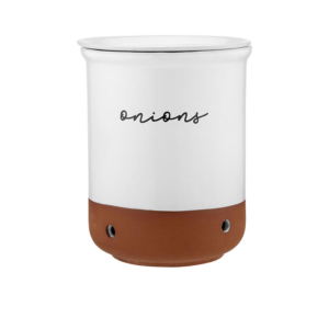 Ladelle Eco Terracotta Onion Vault 16.5cm White