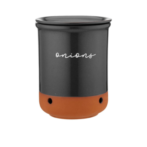 Ladelle Eco Terracotta Onion Vault 16.5cm Charcoal
