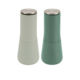 Joseph Joseph Milltop Salt and Pepper Mill Set Editions Sage