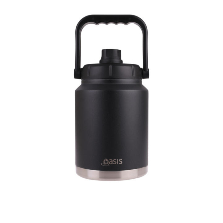 Oasis Insulated Jug with Carry Handle 2.1L Black