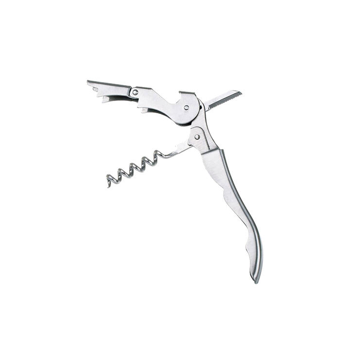 Bartender Stainless Steel French Style Waiters Corkscrew