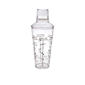 Bartender Acrylic Cocktail Shaker 750ml