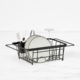 Kitchen Pro Tidy Expandable In Sink Dish Rack Black