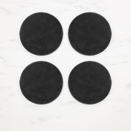 Salisbury & Co Siena Coaster Set of 4 Black