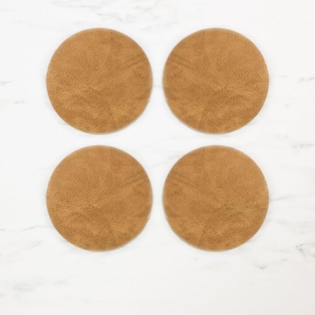 Salisbury & Co Siena Coaster Set of 4 Brown