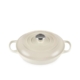 Le Creuset Signature Cast Iron Shallow Casserole 26cm - 2.2L Meringue