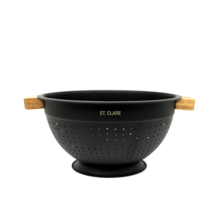 St. Clare Colander 24cm Black