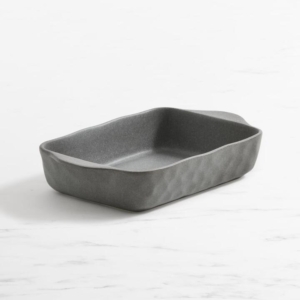 Salisbury & Co Campania Rectangular Baker 29x21cm Light Grey