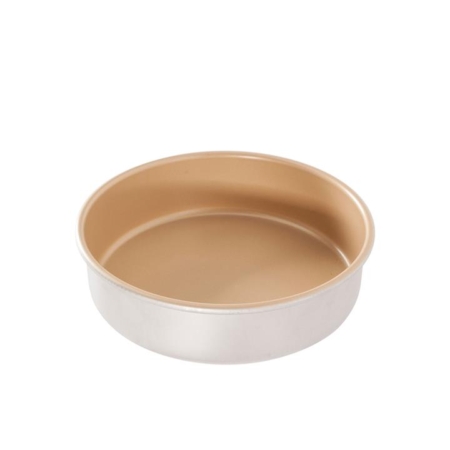 Nordic Ware Naturals Round Non Stick Cake Pan 24.5cm Gold