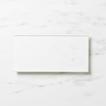 Salisbury & Co Riviera Marble Serving Board 35x18cm White