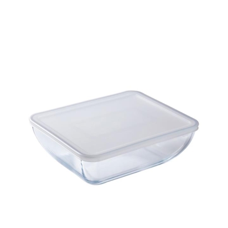 O' Cuisine Rectangular Glass Food Storage Container 1.3L