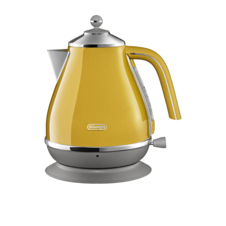 DeLonghi Icona Capitals KBOC2001Y Kettle 1.7L Yellow