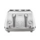 DeLonghi Icona Capitals CTOC4003W 4 Slice Toaster Sydney White