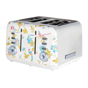 Laura Ashley Elveden 4 Slice Toaster White