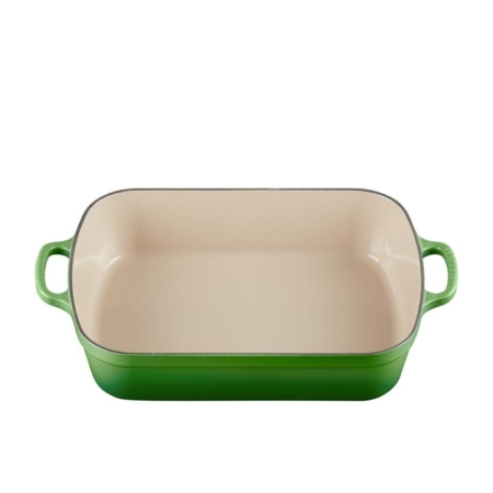 Le Creuset Signature Cast Iron Roaster 33x26cm Bamboo Green