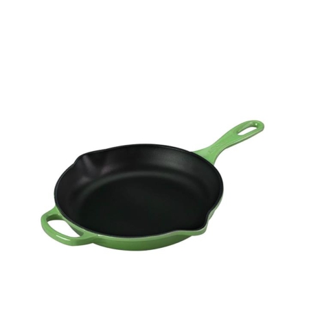 Le Creuset Signature Cast Iron Round Skillet 20cm Bamboo Green