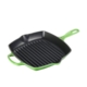 Le Creuset Signature Cast Iron Square Grillit 26cm Bamboo Green