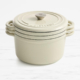 Wolstead Endure 4pc Stackable Casserole Set Ivory