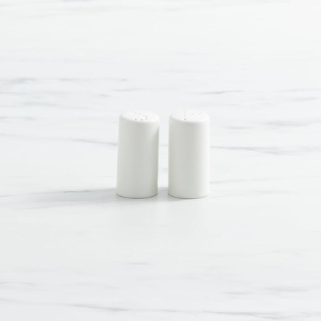 Salisbury & Co Classic Salt and Pepper Shaker Set White