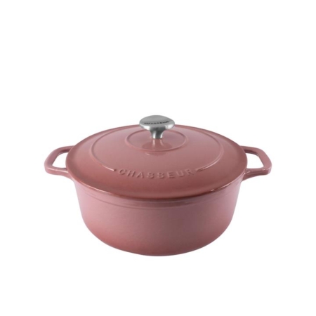 Chasseur Round French Oven 28cm - 6.1L Rosewood