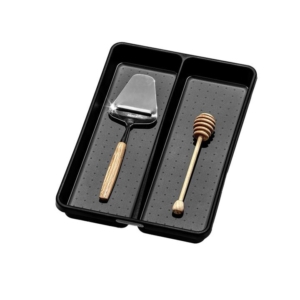 Madesmart Mini Utensil Tray 2 Compartment Carbon