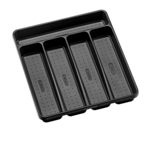 Madesmart Cutlery Tray 5 Compartment Carbon